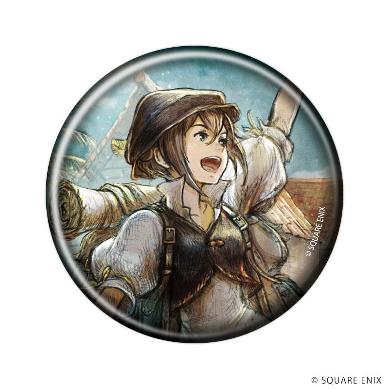 缶バッジ「OCTOPATH TRAVELER 0」04/ブラインド(8種)(公式イラスト)