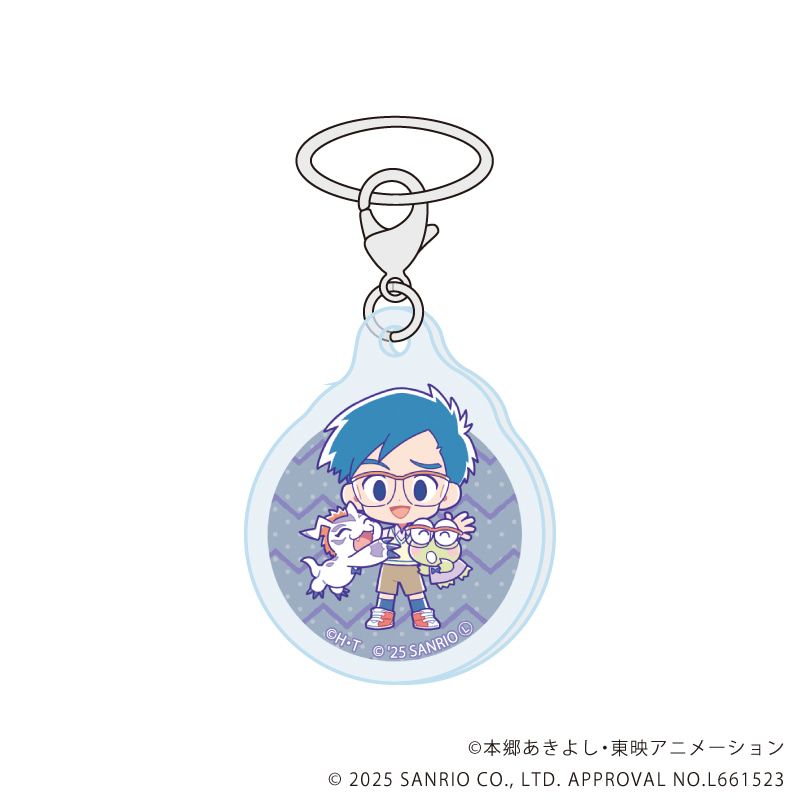 めじるしチャーム「デジモンアドベンチャー×サンリオキャラクターズ」01/コンプリートセット(全8種)(コラボイラスト)