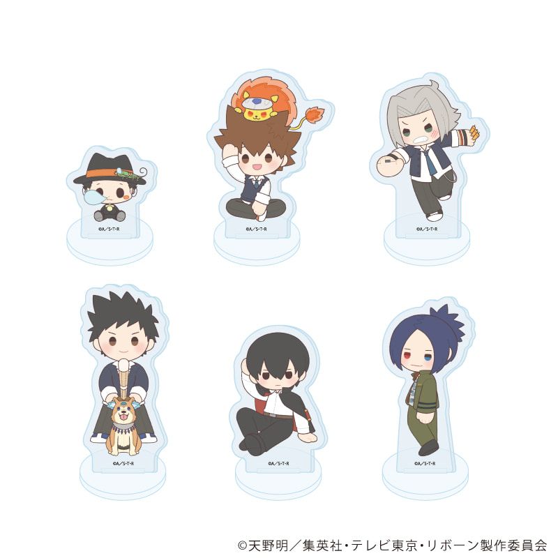 アクリルぷちスタンド「家庭教師ヒットマンREBORN!」27/コンプリートセット(全6種)(ぽてぬいアート)