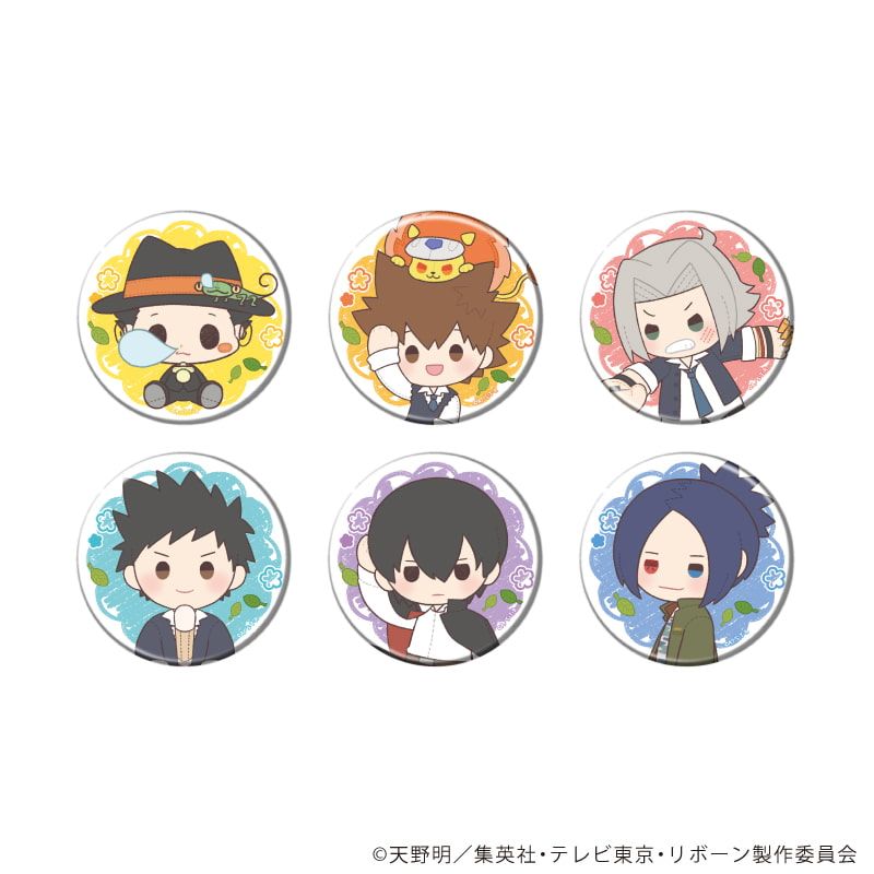 缶バッジ「家庭教師ヒットマンREBORN!」71/ブラインド(6種)(ぽてぬいアート)