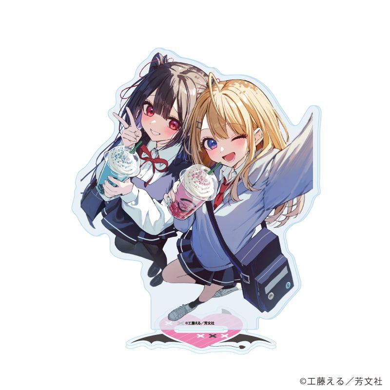 アクリルスタンド「江口さんちの純情サキュバス」01/A(公式イラスト)