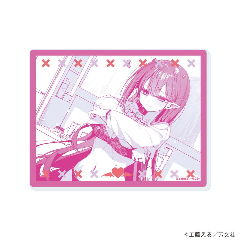 アクリルカード「江口さんちの純情サキュバス」01/ブラインド(6種)(公式イラスト)