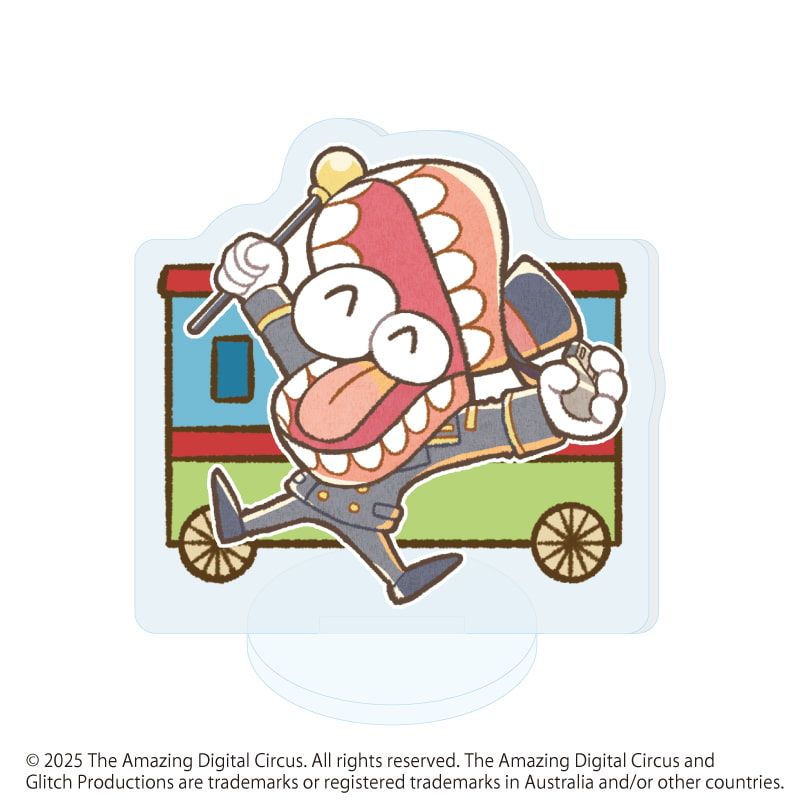 アクリルぷちスタンド「アメイジング・デジタル・サーカス」01/駅員ver. コンプリートセット(全8種)(レトロアートイラスト)