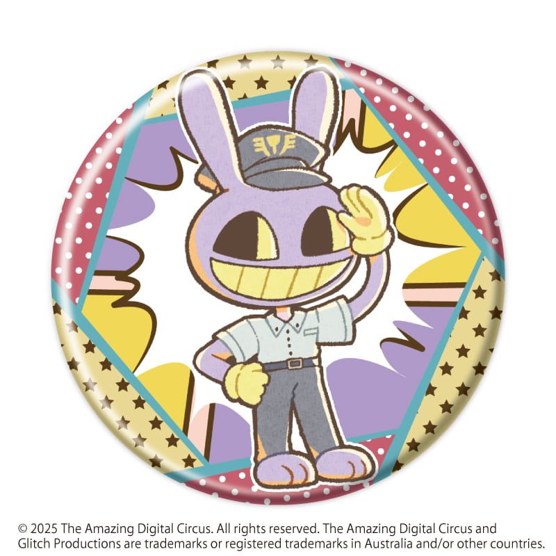 缶バッジ「アメイジング・デジタル・サーカス」01/駅員ver. コンプリートセット(全11種)(描き起こしイラスト)
