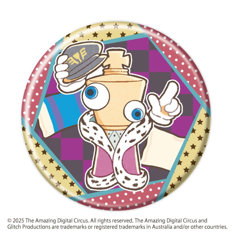 缶バッジ「アメイジング・デジタル・サーカス」01/駅員ver. コンプリートセット(全11種)(描き起こしイラスト)