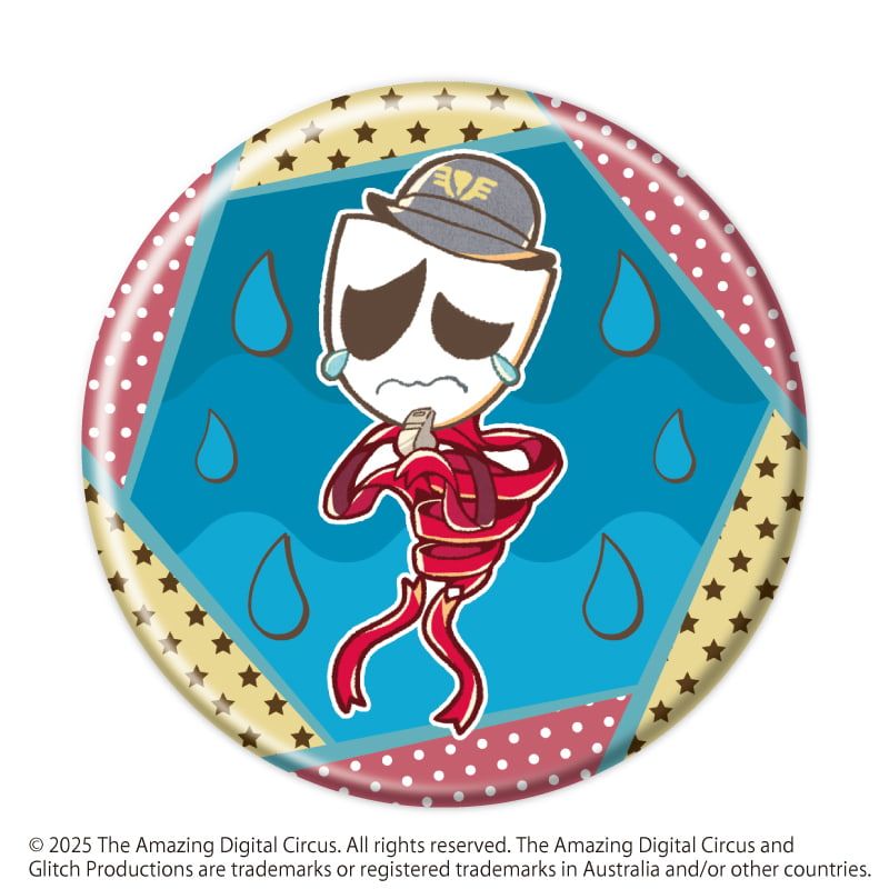 缶バッジ「アメイジング・デジタル・サーカス」01/駅員ver. コンプリートセット(全11種)(描き起こしイラスト)