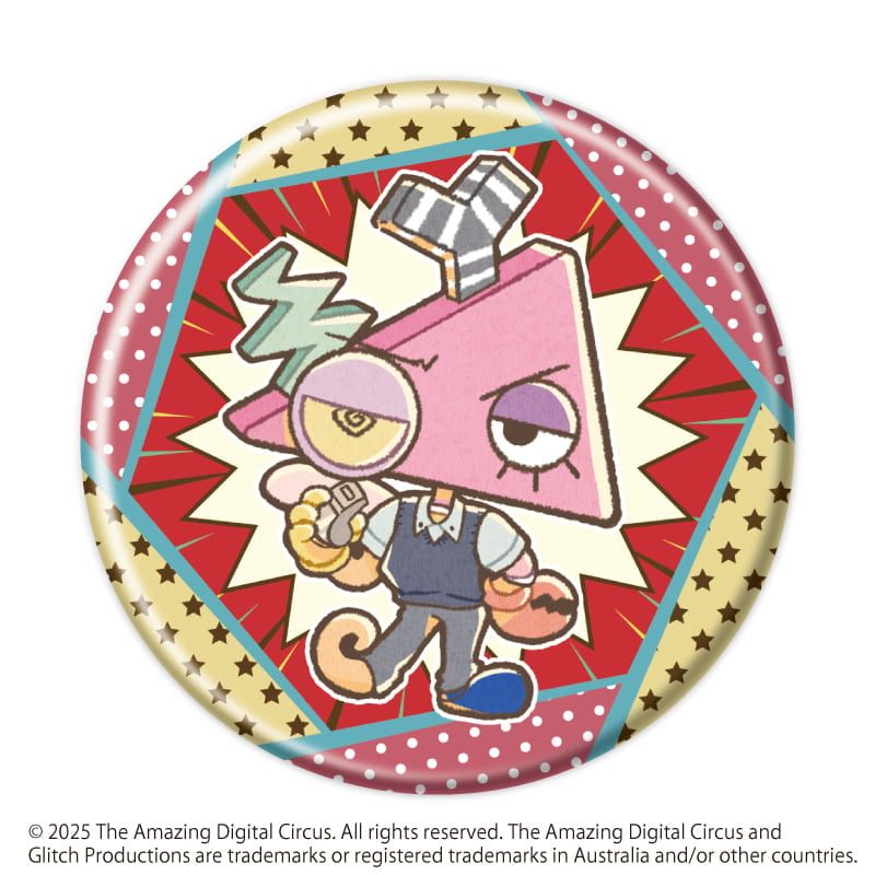 缶バッジ「アメイジング・デジタル・サーカス」01/駅員ver. コンプリートセット(全11種)(描き起こしイラスト)