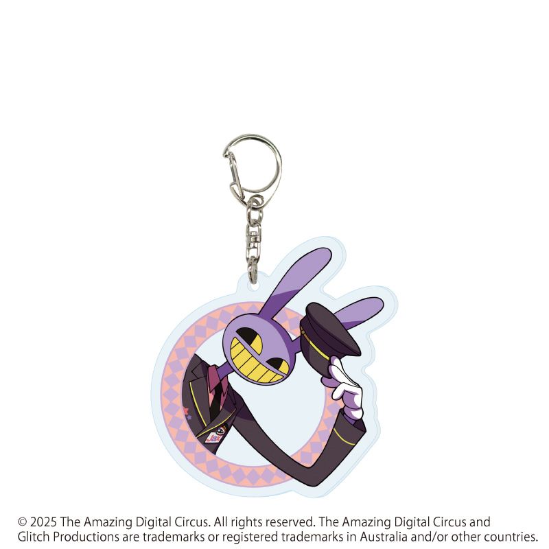 アクリルキーホルダー「アメイジング・デジタル・サーカス」01/駅員ver. ブラインド(11種)(描き起こしイラスト)