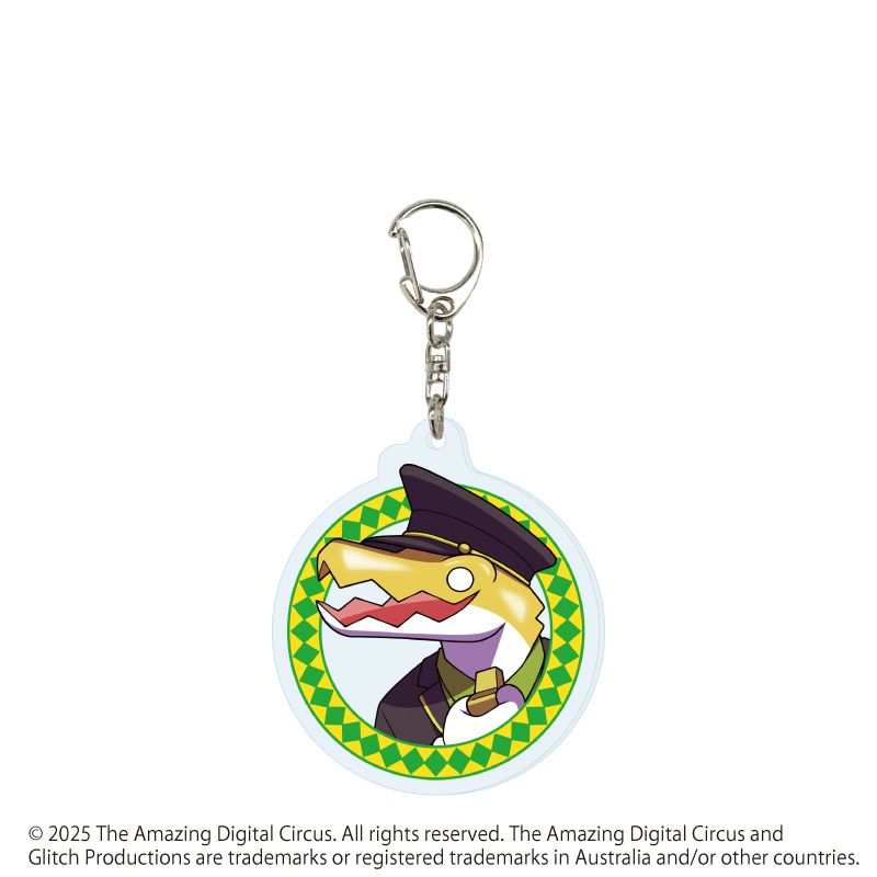 アクリルキーホルダー「アメイジング・デジタル・サーカス」01/駅員ver. ブラインド(11種)(描き起こしイラスト)