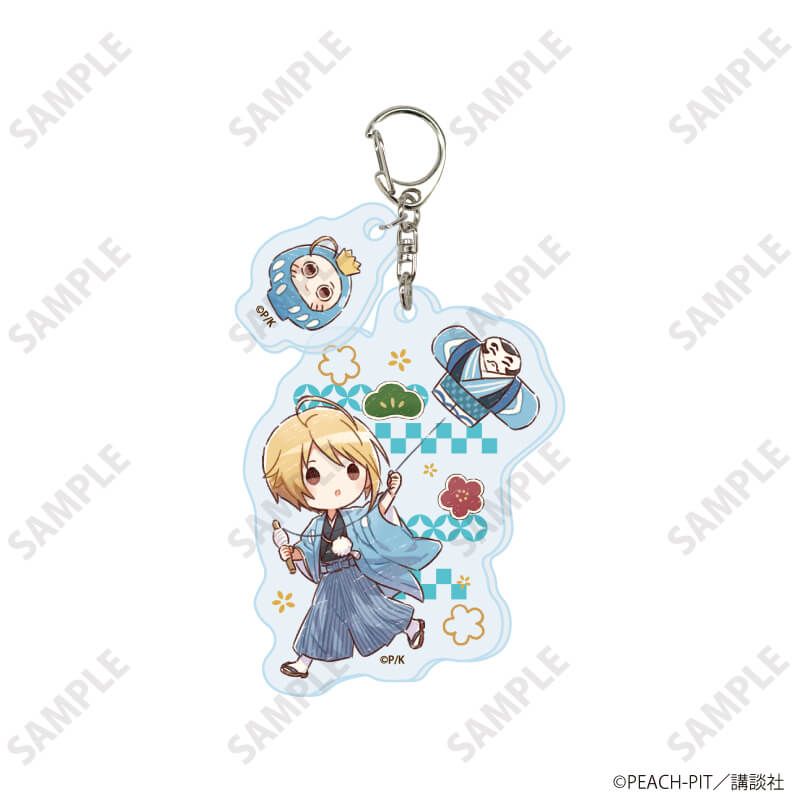 パーツ付きアクリルキーホルダー「しゅごキャラ！」02/お正月ver. コンプリートセット(全9種)(グラフアートイラスト)