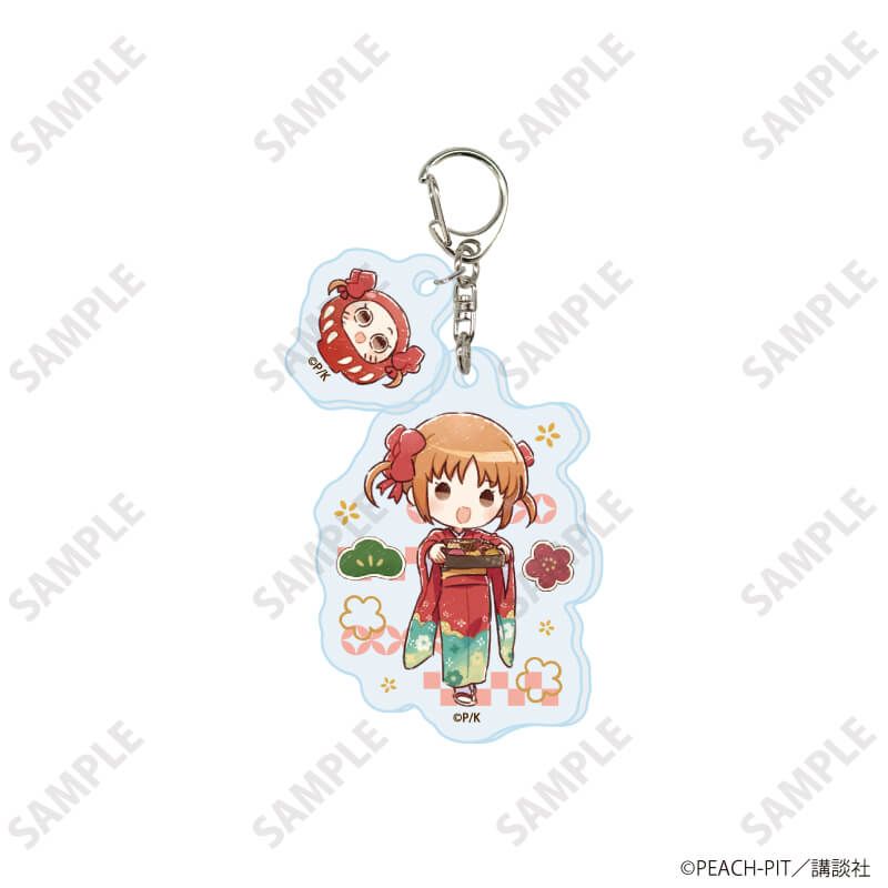 パーツ付きアクリルキーホルダー「しゅごキャラ！」02/お正月ver. コンプリートセット(全9種)(グラフアートイラスト)