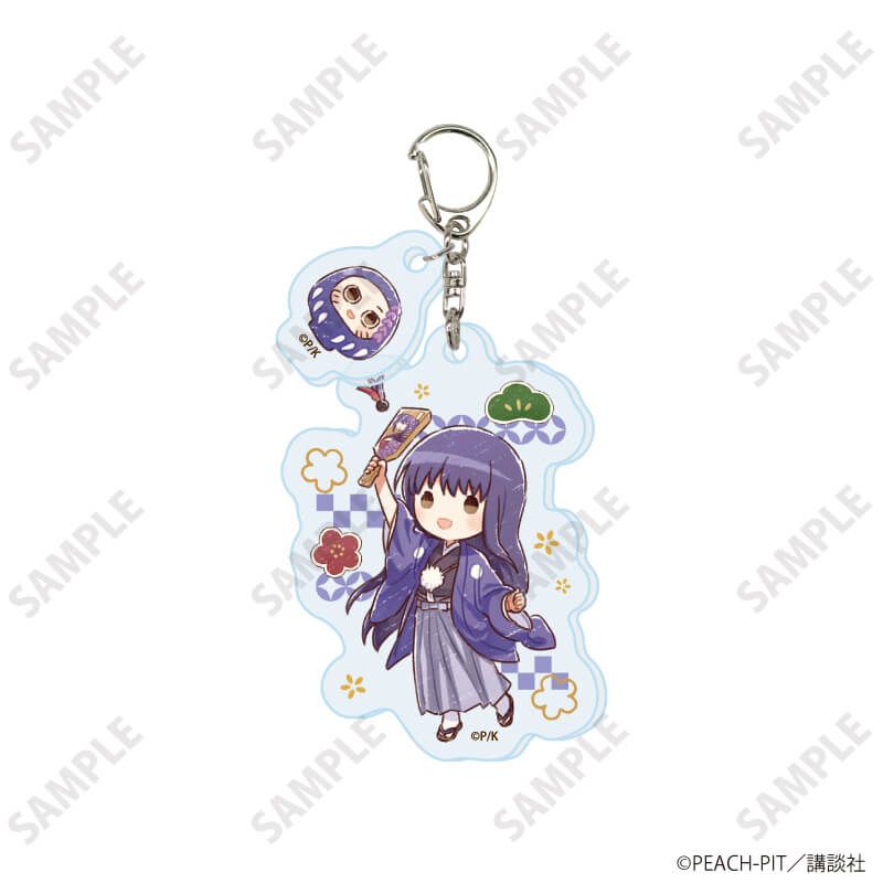 パーツ付きアクリルキーホルダー「しゅごキャラ！」02/お正月ver. コンプリートセット(全9種)(グラフアートイラスト)