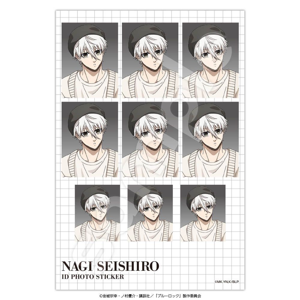 ブルーロック ID PHOTOステッカー　ファッションスナップ　凪誠士郎