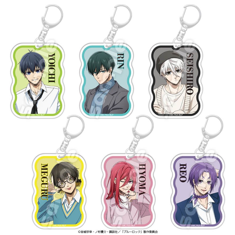 ブルーロック アクリルキーホルダー　ファッションスナップ　凪誠士郎