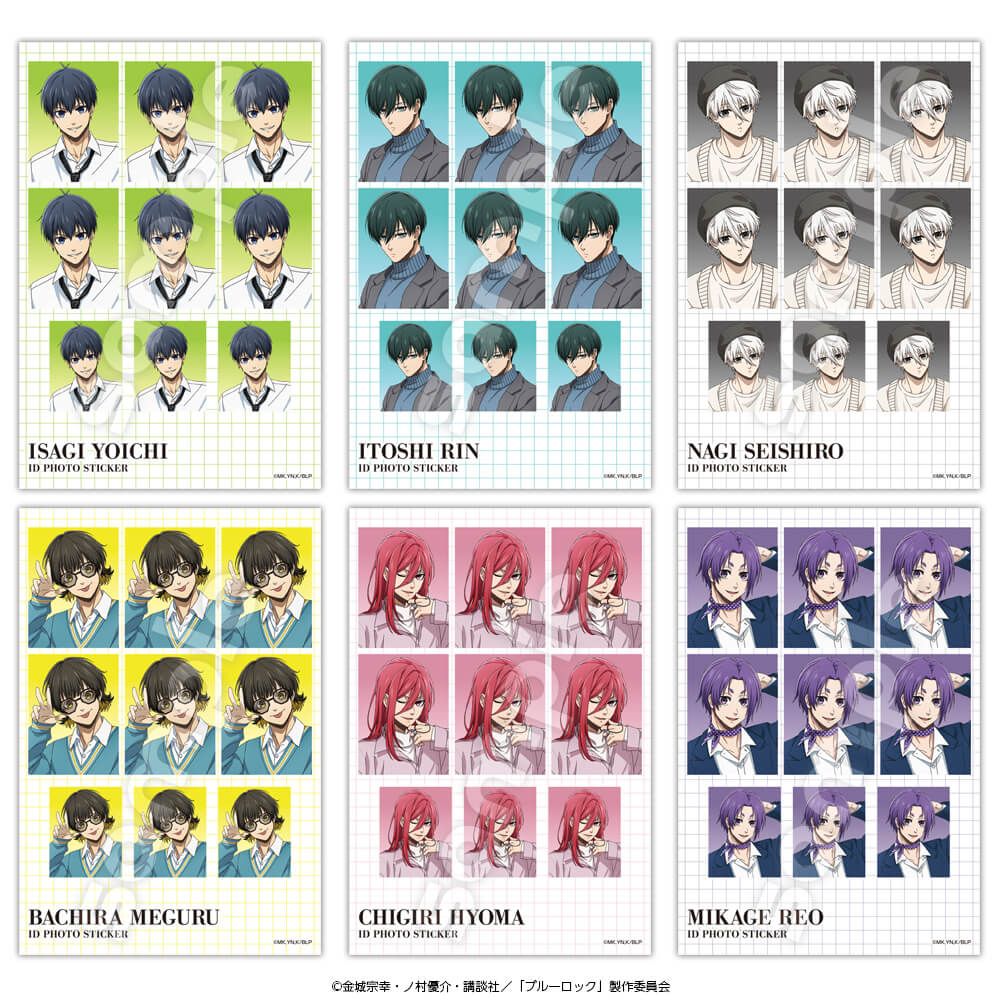ブルーロック ID PHOTOステッカー　ファッションスナップ　糸師凛