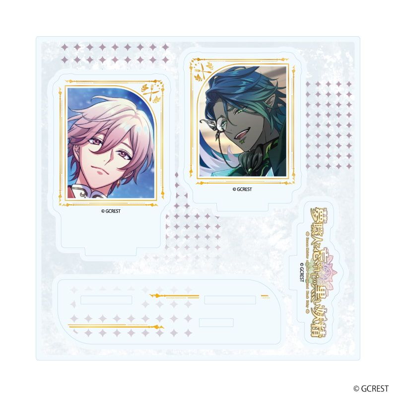 アクリルスタンドプレート「夢職人と忘れじの黒い妖精」34/キュイ&フィデル(公式イラスト)