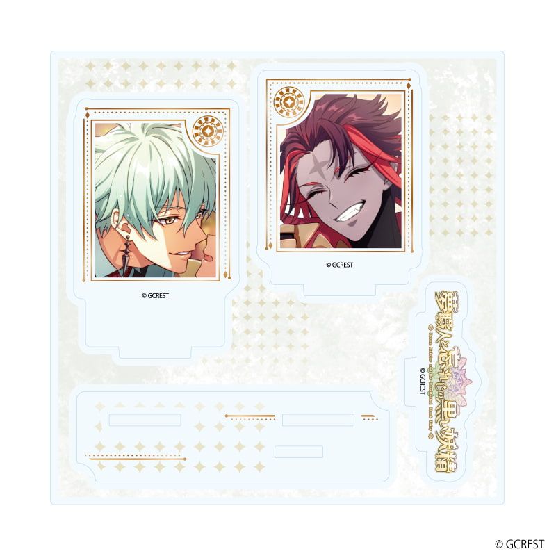 アクリルスタンドプレート「夢職人と忘れじの黒い妖精」31/レン&バーン(公式イラスト)