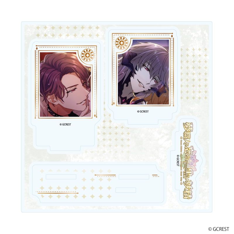 アクリルスタンドプレート「夢職人と忘れじの黒い妖精」29/ユミル&リーベ(公式イラスト)