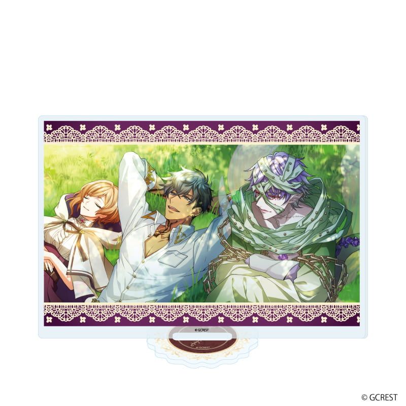 アクリルスタンド「夢職人と忘れじの黒い妖精」65/ヴァルター&ミスティコ(公式イラスト)