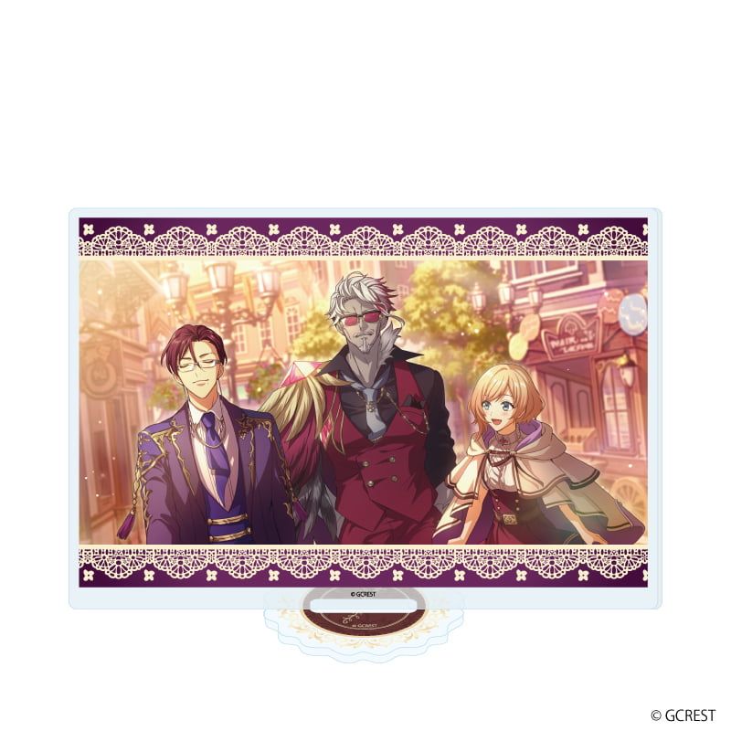 アクリルスタンド「夢職人と忘れじの黒い妖精」64/リッシュ&チェル(公式イラスト)