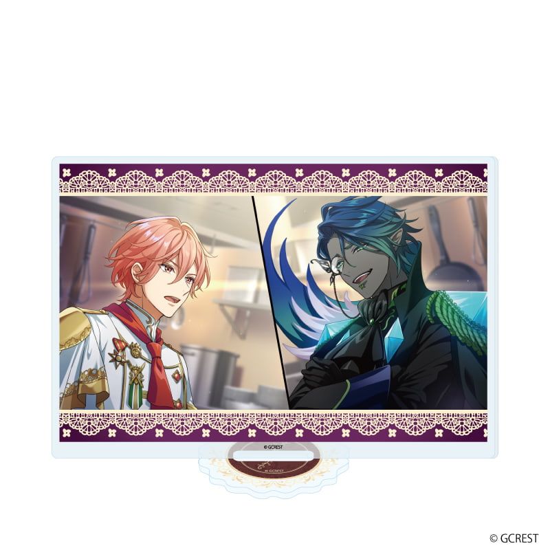 アクリルスタンド「夢職人と忘れじの黒い妖精」63/キュイ&フィデル(公式イラスト)