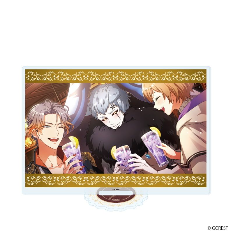 アクリルスタンド「夢職人と忘れじの黒い妖精」59/ヴィクトル&スパロウ(公式イラスト)