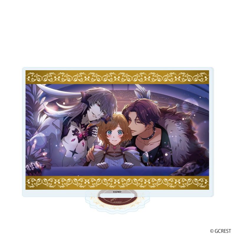 アクリルスタンド「夢職人と忘れじの黒い妖精」58/ユミル&リーベ(公式イラスト)