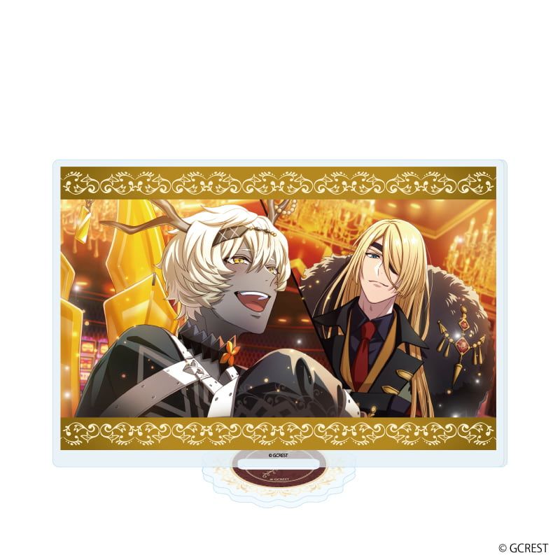 アクリルスタンド「夢職人と忘れじの黒い妖精」56/カミュ&チェッピー(公式イラスト)