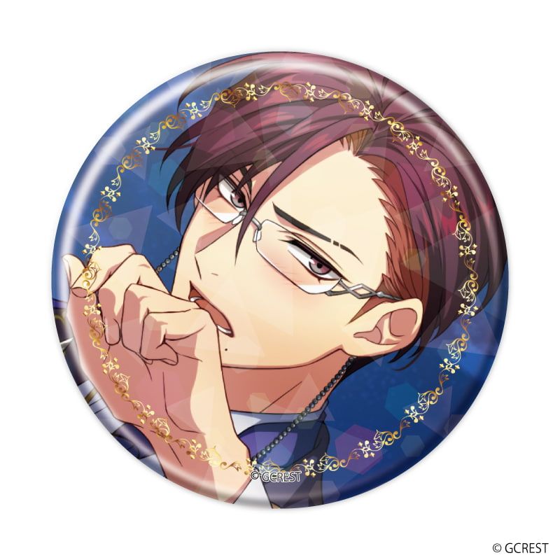 ホログラム缶バッジ(57mm)「夢職人と忘れじの黒い妖精」07/ガストロノミー&虹の彼方 コンプリートセット(全9種)(公式イラスト)