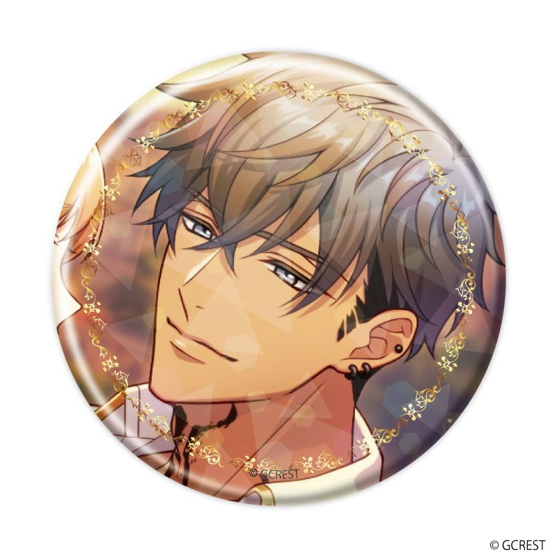 ホログラム缶バッジ(57mm)「夢職人と忘れじの黒い妖精」07/ガストロノミー&虹の彼方 コンプリートセット(全9種)(公式イラスト)