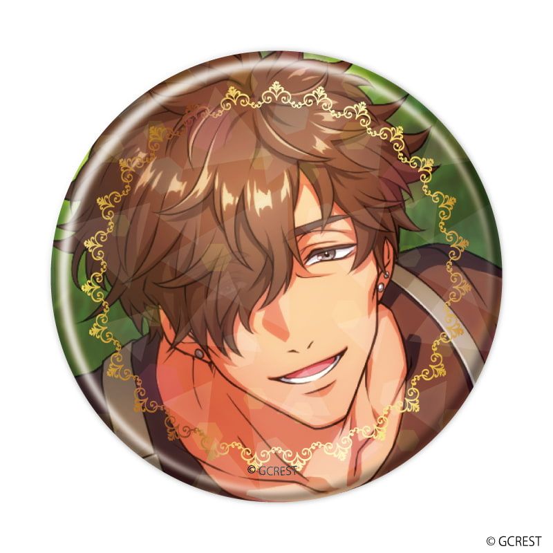 ホログラム缶バッジ(57mm)「夢職人と忘れじの黒い妖精」07/ガストロノミー&虹の彼方 コンプリートセット(全9種)(公式イラスト)