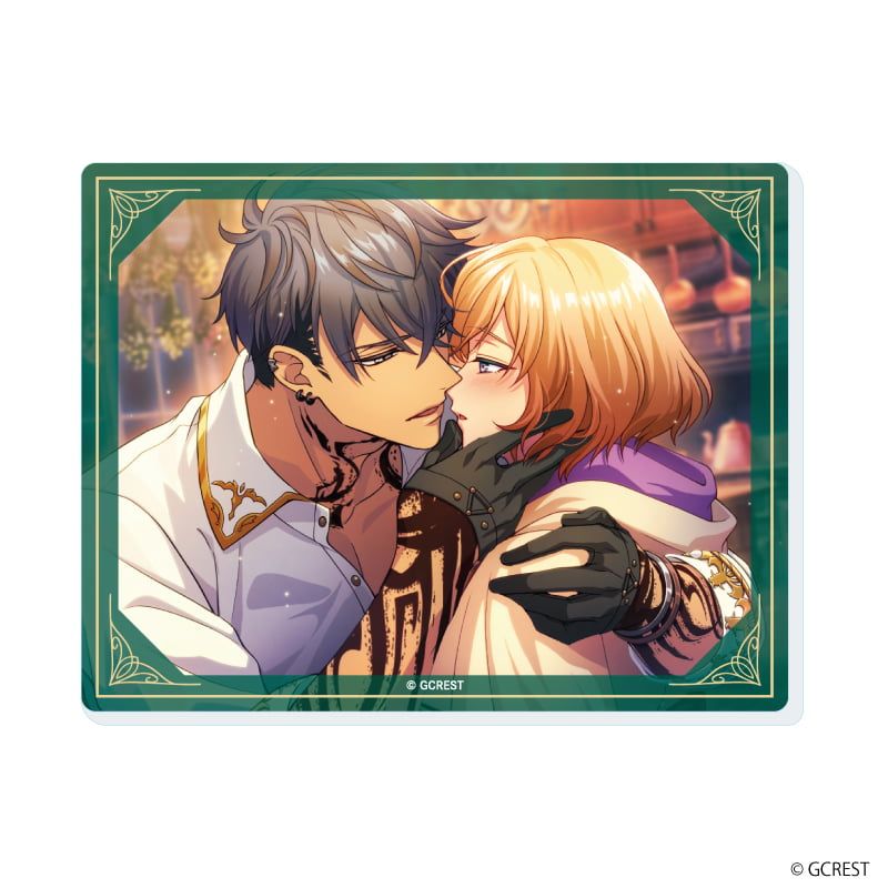 アクリルカード「夢職人と忘れじの黒い妖精」09/ガストロノミー&虹の彼方 ブラインド(9種)(公式イラスト)