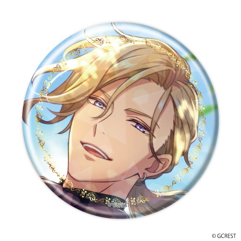 ホログラム缶バッジ(57mm)「夢職人と忘れじの黒い妖精」07/ガストロノミー&虹の彼方 ブラインド(9種)(公式イラスト)