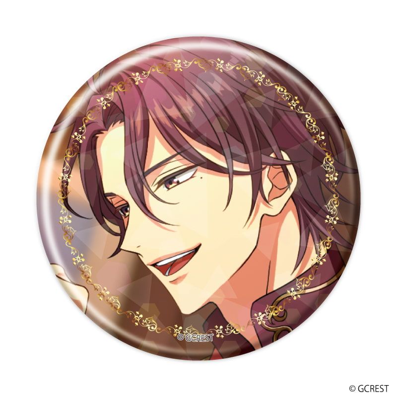 ホログラム缶バッジ(57mm)「夢職人と忘れじの黒い妖精」07/ガストロノミー&虹の彼方 ブラインド(9種)(公式イラスト)