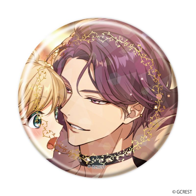 ホログラム缶バッジ(57mm)「夢職人と忘れじの黒い妖精」06/プリムスクラブ ブラインド(5種)(公式イラスト)