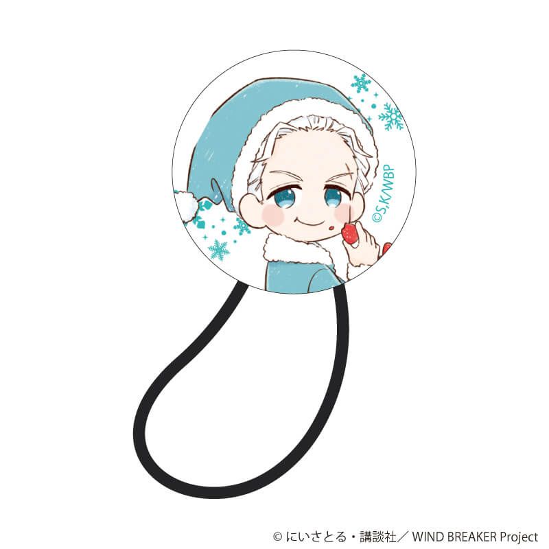 ヘアゴム「TVアニメ『WIND BREAKER』」02/梅宮 一 クリスマスお菓子ver.(グラフアートイラスト)