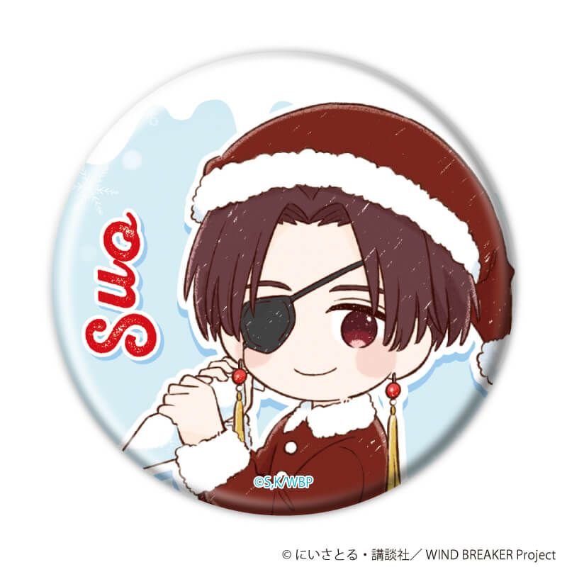 缶バッジ「TVアニメ『WIND BREAKER』」06/クリスマスお菓子ver. コンプリートセット(全6種)(グラフアートイラスト)