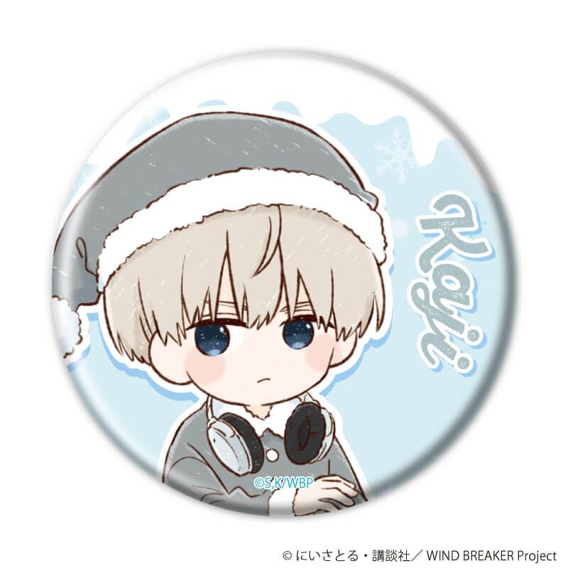 缶バッジ「TVアニメ『WIND BREAKER』」06/クリスマスお菓子ver. コンプリートセット(全6種)(グラフアートイラスト)