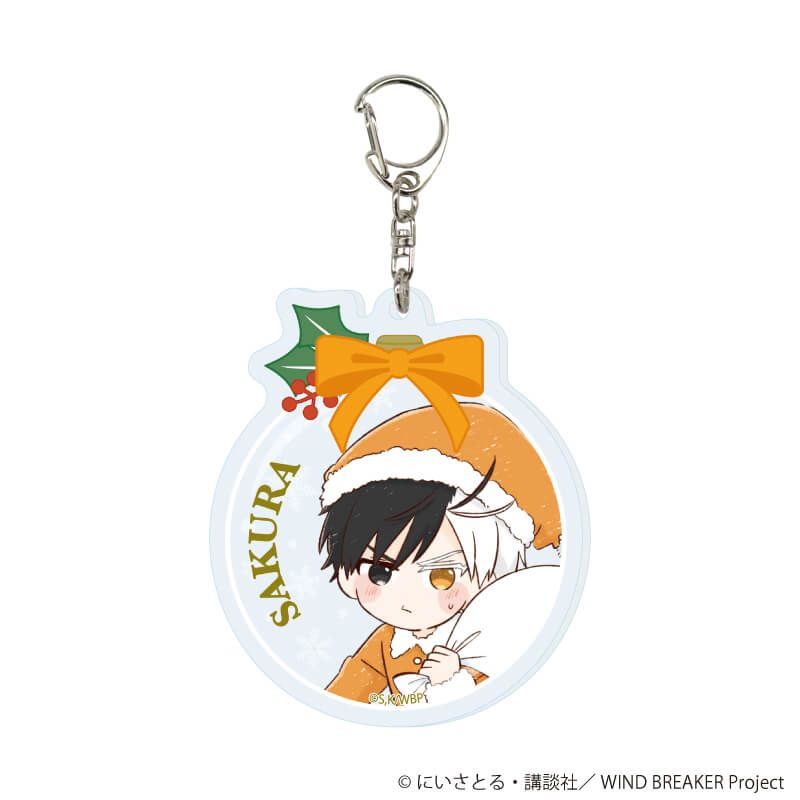 アクリルキーホルダー「TVアニメ『WIND BREAKER』」01/クリスマスお菓子ver. ブラインド(6種)(グラフアートイラスト)