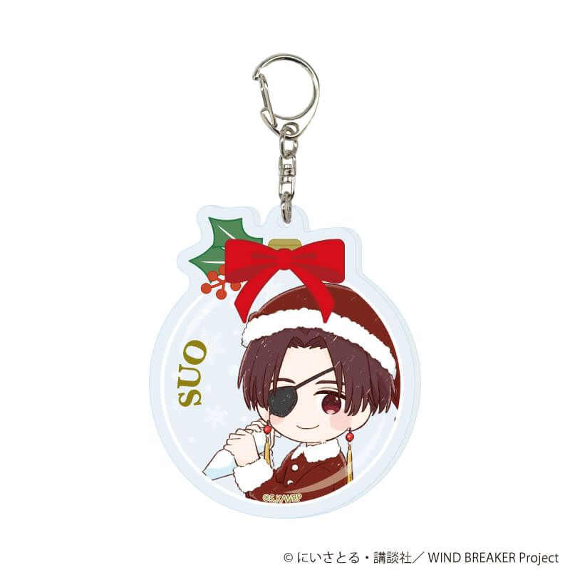 アクリルキーホルダー「TVアニメ『WIND BREAKER』」01/クリスマスお菓子ver. ブラインド(6種)(グラフアートイラスト)