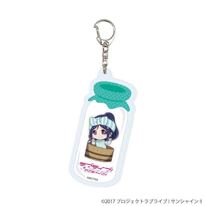 アクリルキーホルダー「ラブライブ！サンシャイン!!」04/銭湯ver. コンプリートセット(全9種)(ミニキャライラスト)
