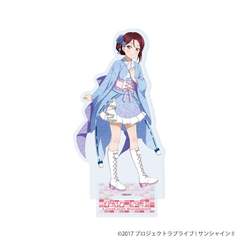 アクリルスタンド「ラブライブ！サンシャイン!!」11/和風ドレスver. 桜内 梨子(描き下ろしイラスト)