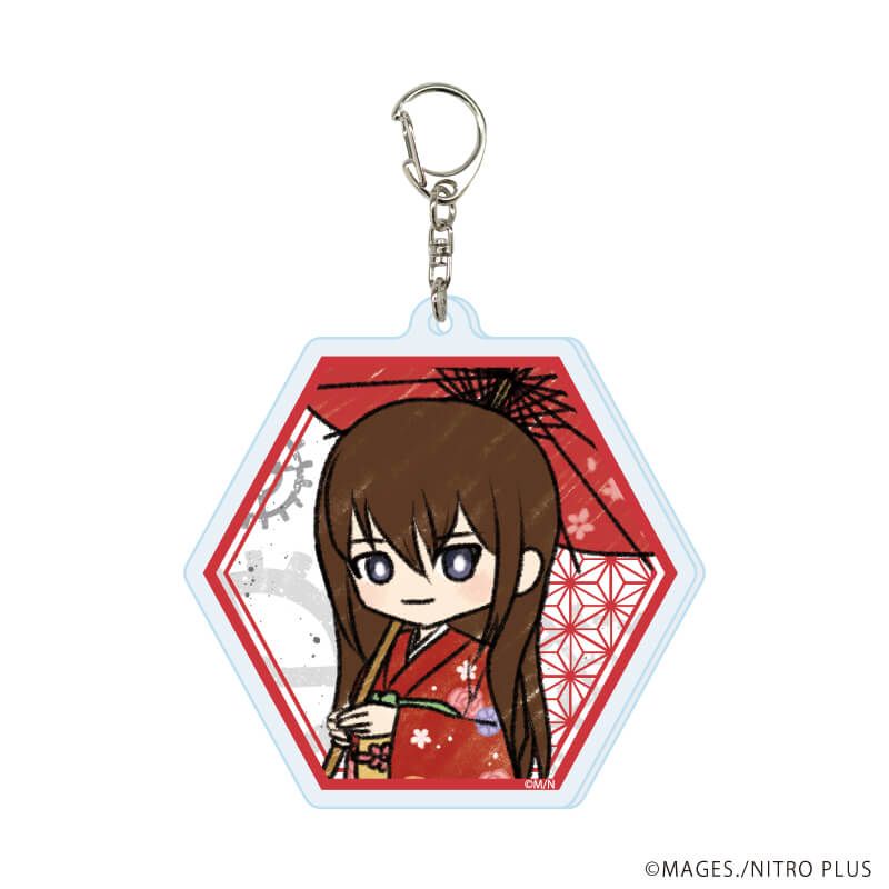 アクリルキーホルダー「STEINS;GATE」01/着物ver.コンプリートセット(全8種)(グラフアートイラスト)