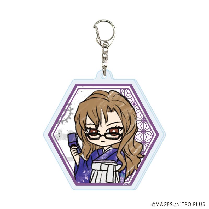 アクリルキーホルダー「STEINS;GATE」01/着物ver.コンプリートセット(全8種)(グラフアートイラスト)