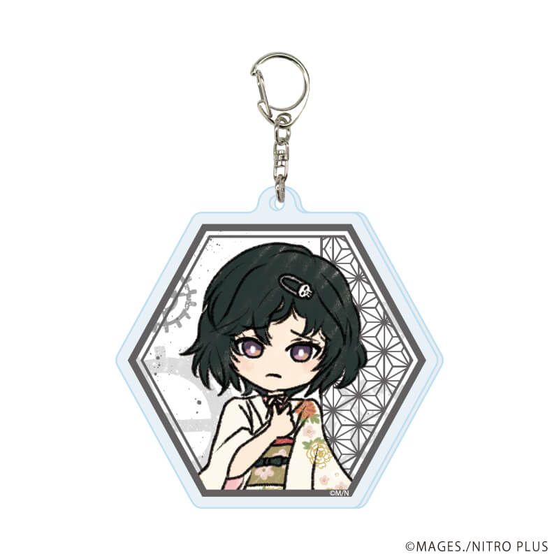 アクリルキーホルダー「STEINS;GATE」01/着物ver.コンプリートセット(全8種)(グラフアートイラスト)