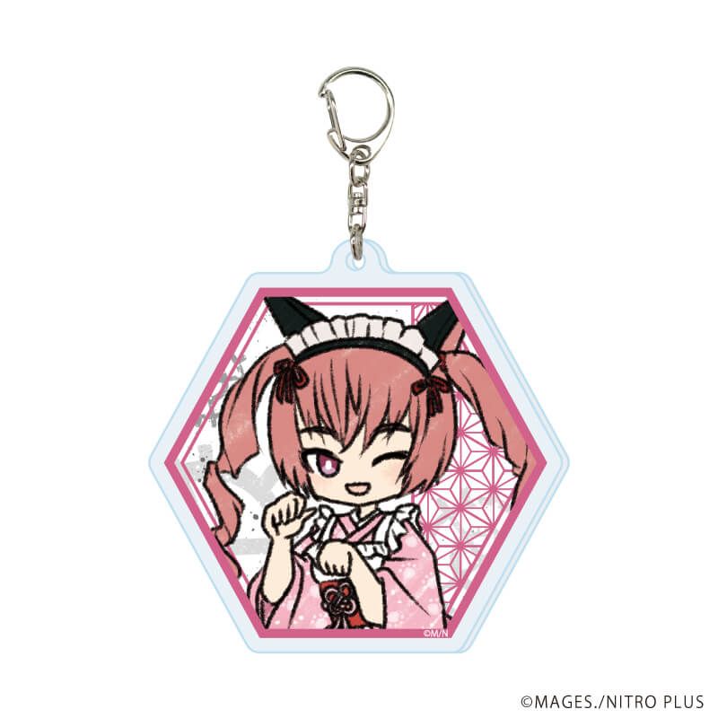 アクリルキーホルダー「STEINS;GATE」01/着物ver.コンプリートセット(全8種)(グラフアートイラスト)