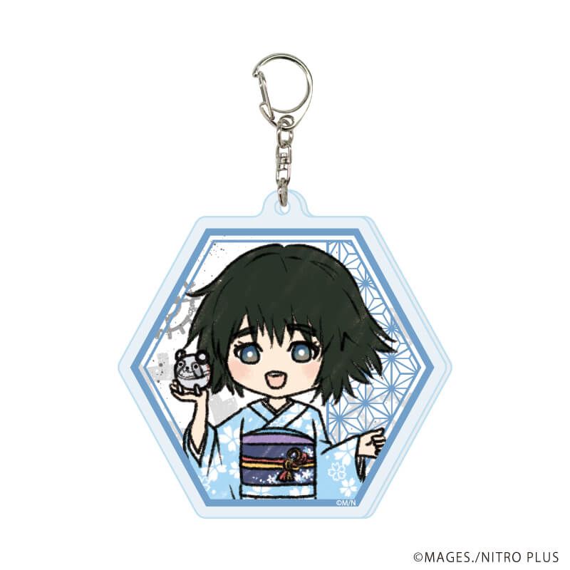 アクリルキーホルダー「STEINS;GATE」01/着物ver.ブラインド(8種)(グラフアートイラスト)