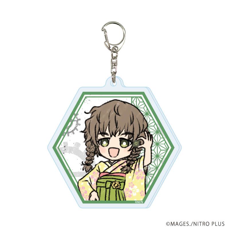 アクリルキーホルダー「STEINS;GATE」01/着物ver.ブラインド(8種)(グラフアートイラスト)