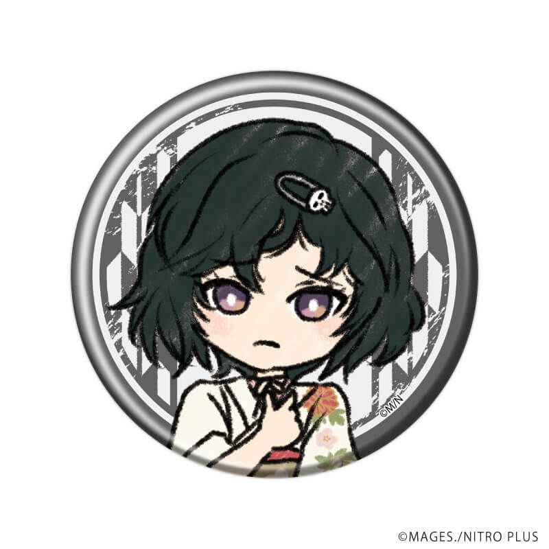 缶バッジ「STEINS;GATE」02/着物ver.ブラインド(8種)(グラフアートイラスト)