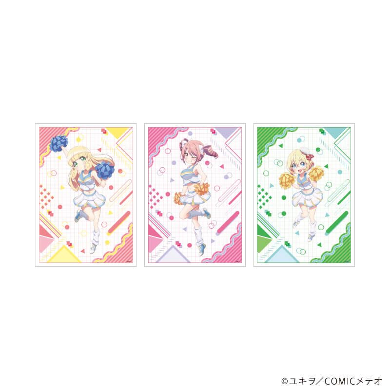 REPLICA GENGA 3枚セット「邪神ちゃんドロップキック」02/チアガールver.B(描き下ろしイラスト)